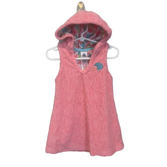 Disney Swim Disney Store Girls Toddler Pink Little Mermaid Terry